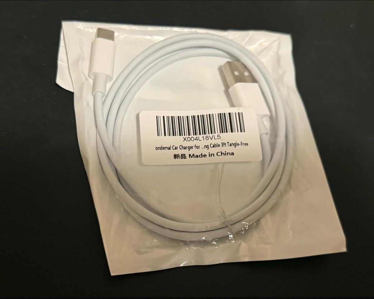 cable de cargador