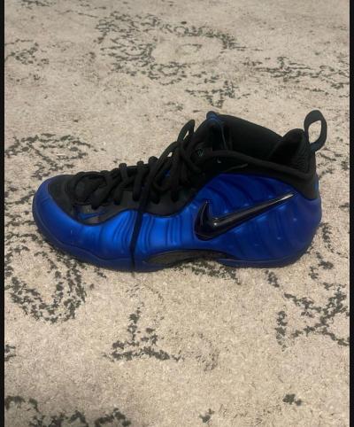 Nike Air Foamposite Pro Hyper Cobalt - Thumbnail 4