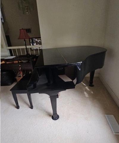 Young Chang G157 Satin Ebony Polish BabyGrand Piano 52 - Thumbnail 3